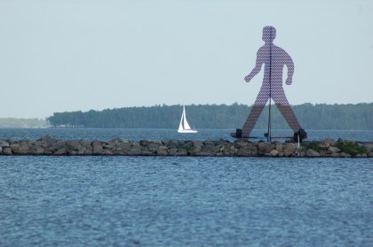 Gubben i Berg och en annan båt än horbåten