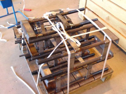 Ingjutningsjärn till Weckmanhall